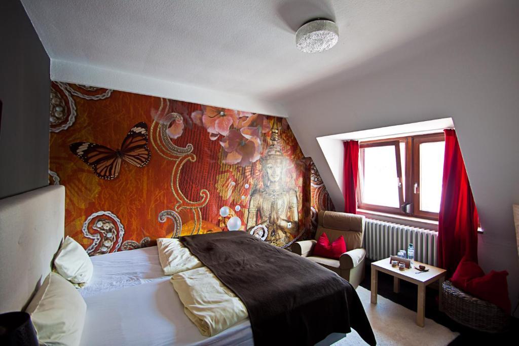 Hotel Barbarossa Garni Вюрцбург Номер фото